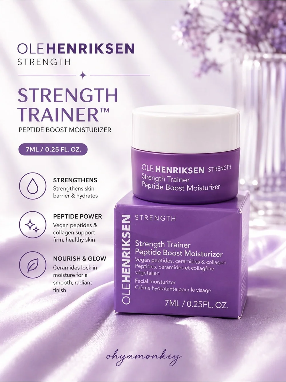 Ole Henriksen Strength Trainer Peptide Boost  Moisturizer 7ml Mini